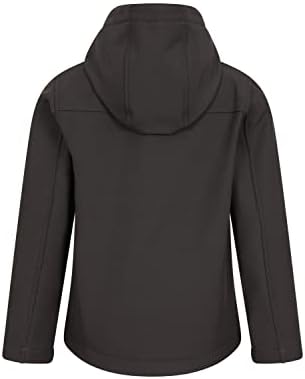 Mountain Warehouse Exodus Kids Softshell Jacket With Hood for Girls and Boys