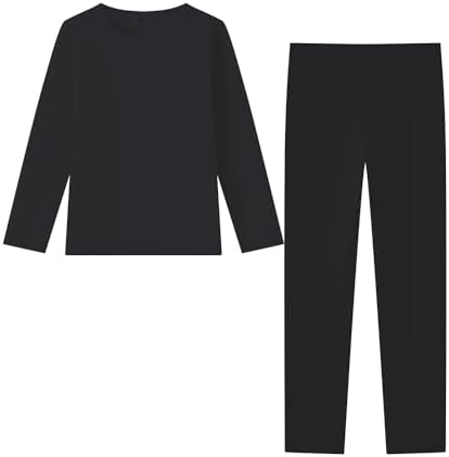 DOOVID Thermal Underwear Sets for Kids boys girls