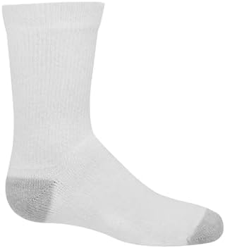 Hanes Boys Uniform Crew Socks