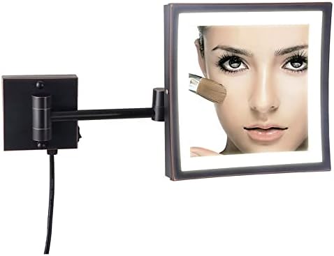 DEIHGE LED 8-inch Brass Magnification Explore Your Look