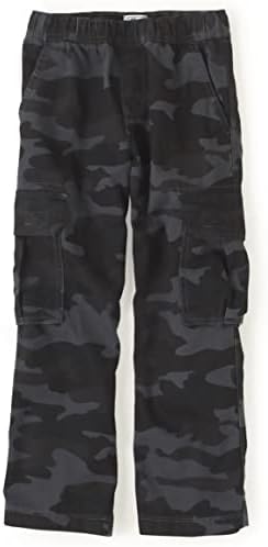 The Childrens Place Boys Pull-On Cargo Pants - Relaxed Fit Style