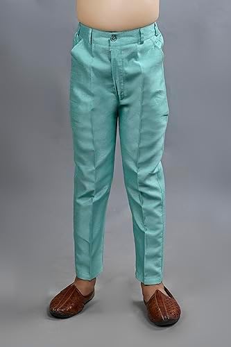 Perfect for Boys Luxurious Silk Blend Set Ethnic Modern Style