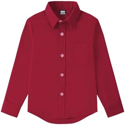 Comfortable 9 Months-16Y Button Down Dress Shirt for Kids