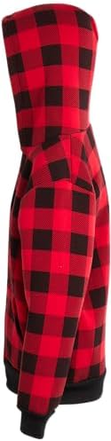 Quad Seven Boys Hoodie Sweatshirt - Sherpa Lined Heavyweight