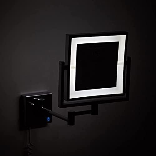 LED Wall-Mounted Makeup Mirror - Insert Name