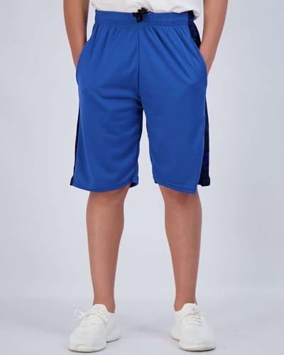 5-Pack Boys Active Basketball Shorts Set with Pockets