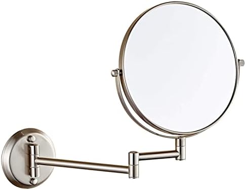 Double-Sided Makeup Mirror 8-Inch Vanity with 10x Magnification