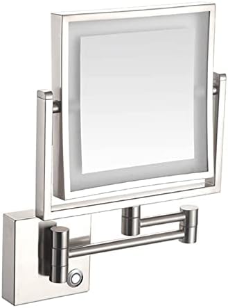 LED Wall-Mounted Makeup Mirror - Insert Name