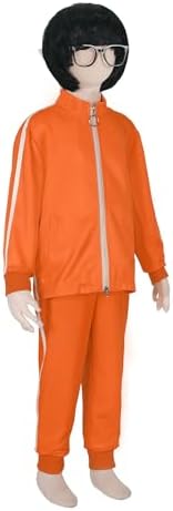 Kids Orange Tracksuit Set