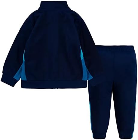 Little Boys Full Zip Tricot Jacket Pants Set