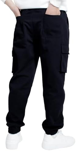 TLAENSON Elastic Cargo Joggers