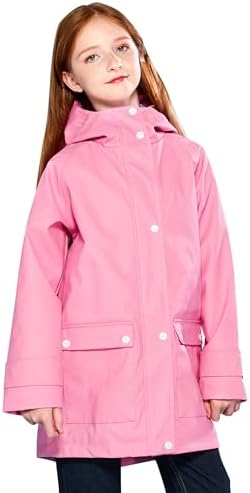 SOLOCOTE Kids Rain Jackets