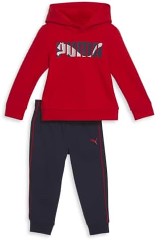 PUMA Toddler Boys Two-Piece Fleece Hoodie Joggers Set Elevate Their Day