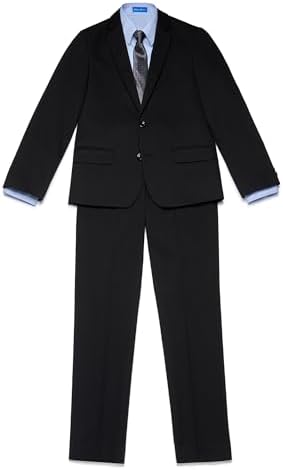 Haggar Boys 4-Piece Suit Set Tailored for Success
