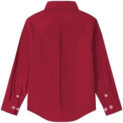 Comfortable 9 Months-16Y Button Down Dress Shirt for Kids