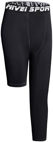 MIVEI Kids Compression Pants for Sports