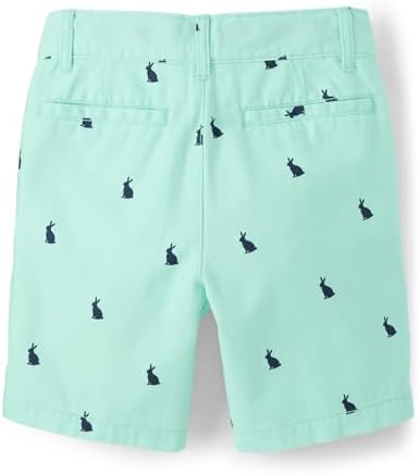 The Childrens Place Boys Print Chino Shorts