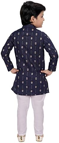 Tathastu Boys Festive Cotton Kurta Pajama Set