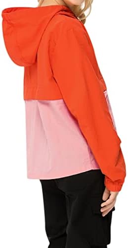LionJie Boys Packable Rain Jacket - Waterproof Lightweight for 3-12Y