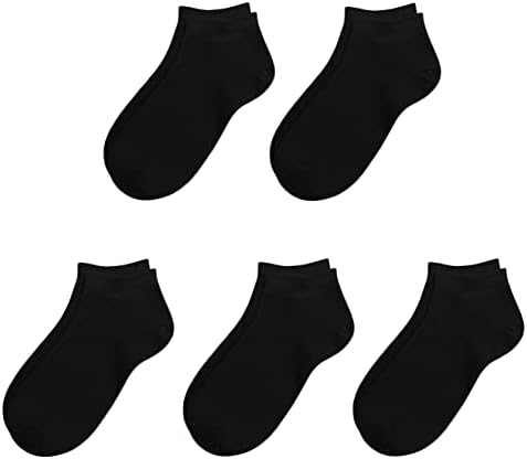 Premium School Socks for Kids Odor-Blocking Viscose Bamboo Calf Socks