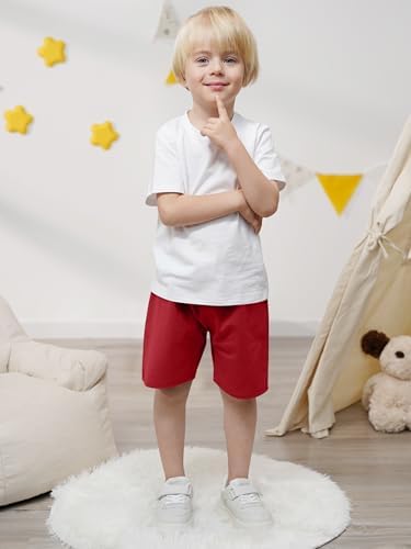 Resinta 4-Piece Toddler Boys Cotton Shorts