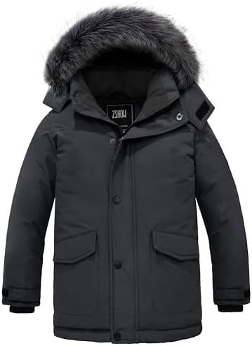 ZShow Boys Winter Parka - Waterproof Filled Windproof