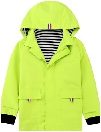 Hiheart Boys Girls Waterproof Cotton Lined Jacket