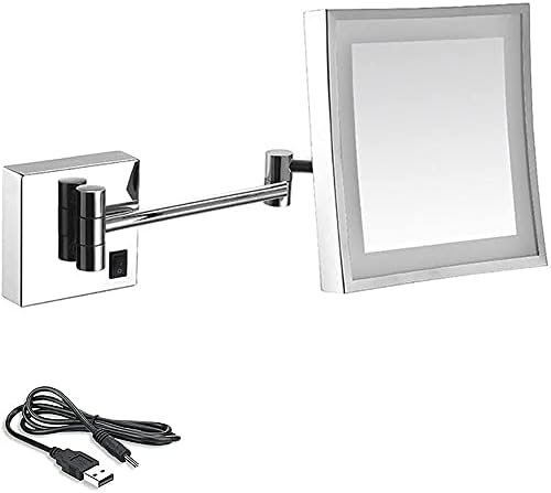 3pc 16 LED Touch Screen Retro Makeup Mirror