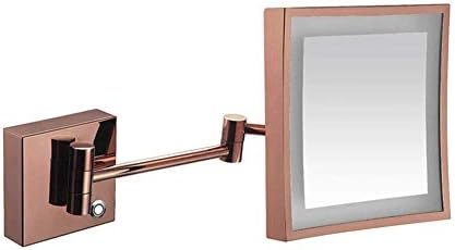 Wall Mounted Makeup Mirror with Lights and 3X Magnification