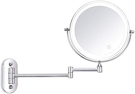 1PC Lighted Magnifier Tabletop Mirror for Makeup