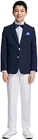 Tommy Hilfiger Boys Long Sleeve Dress Shirt With Bow Tie