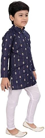 Tathastu Boys Festive Cotton Kurta Pajama Set