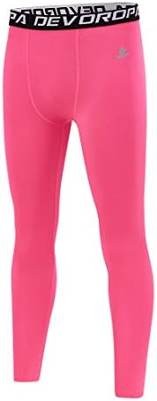 DevorOPA Boys Compression Pants for Basketball Baseball - Quick-Drystructors Fit