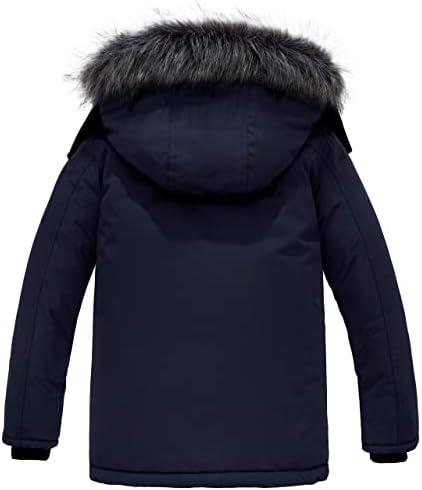 ZSHOW Boys Warm Winter Parka Hooded Puffer Jacket