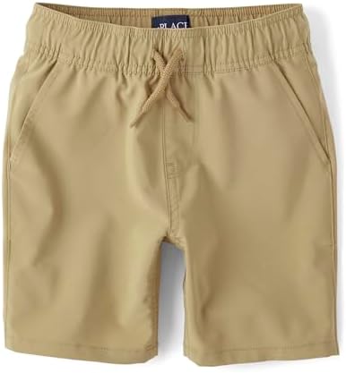 The Childrens Place Boys Uniform Quick Dry Jogger Shorts