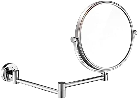 FUDGIO 8 Inch Wall-Mounted Makeup Mirror