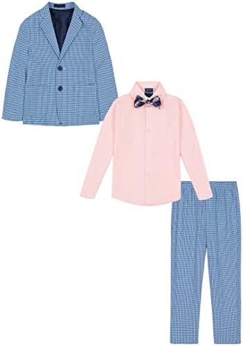 Nautica Boys 4-Piece Suit Set with Shirt Tie Jacket Pants 1