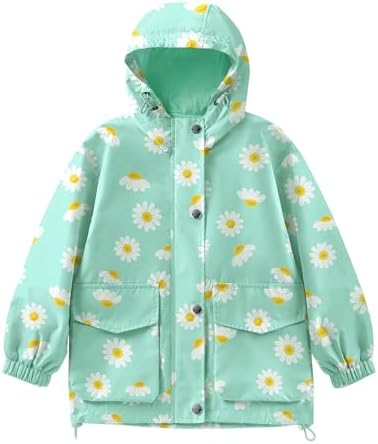 Avoogue Toddler waterproof rain jacket breathable stylish