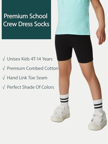 COTTON DAY Soft Athletic Socks for Kids