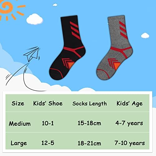 Perfect Half-Cushioned Boys Crew Socks