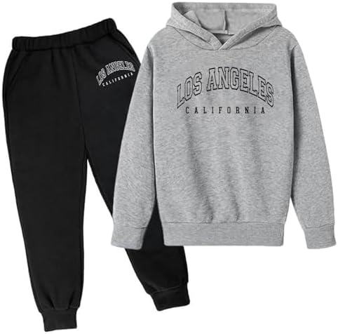 New York Boys Active Tracksuit 2-Piece Set Pullover Hoodie Jogger Pants