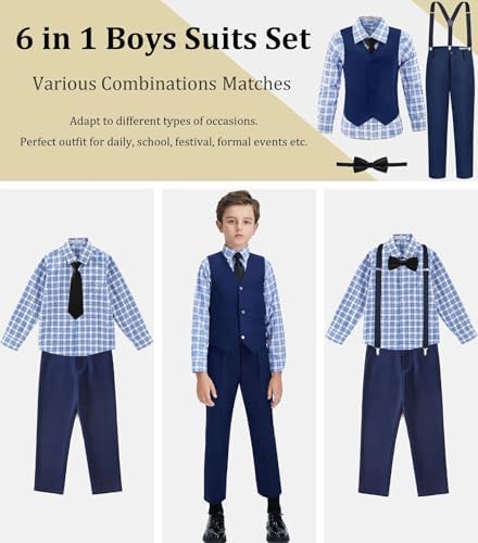 Adjustable Boys Tuxedo Suits for formal events