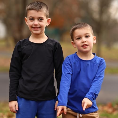 Big Elephant 2-Piece Compression Thermal Long Sleeve Baseball Undershirt