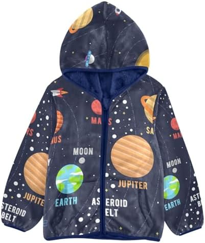Aflyko Kids Fleece Hooded Jacket 3-10 Years