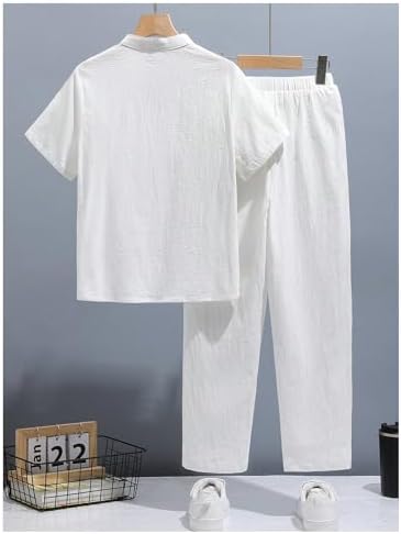 GORGLITTER Boys 2 Piece Clothing Set Shirt and Pants