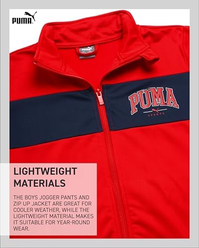 PUMA Boys 2-Piece Tricot Athletic Set