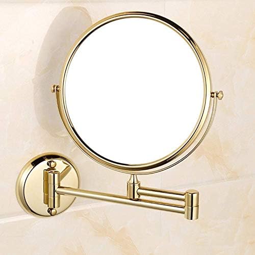 LCARY Extendable 3X1X Makeup Mirror Folding Vanity for Bathroom Travel