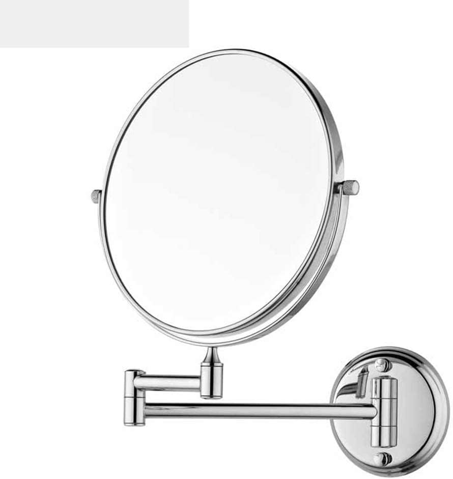 Stylish Wall-Mounted Makeup Mirror withadjustable Angles