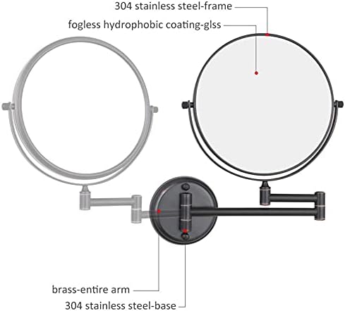 Double Sided Makeup Mirror