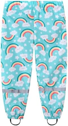 Weather-Resistant Rain Pants for Kids